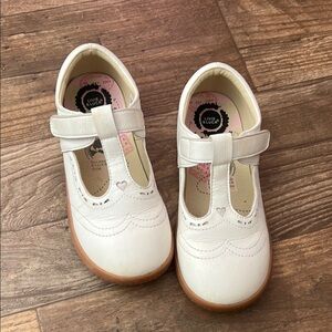 Livie & Luca Kids White Mary Jane Shoes